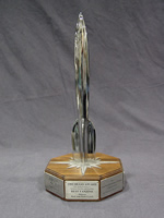 1993 Hugo Award Trophy