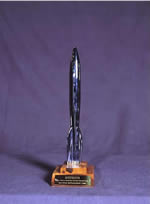 1998 Hugo Award Trophy